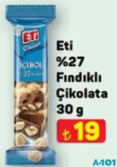 ETİ FINDIKLI ÇİKOLATA